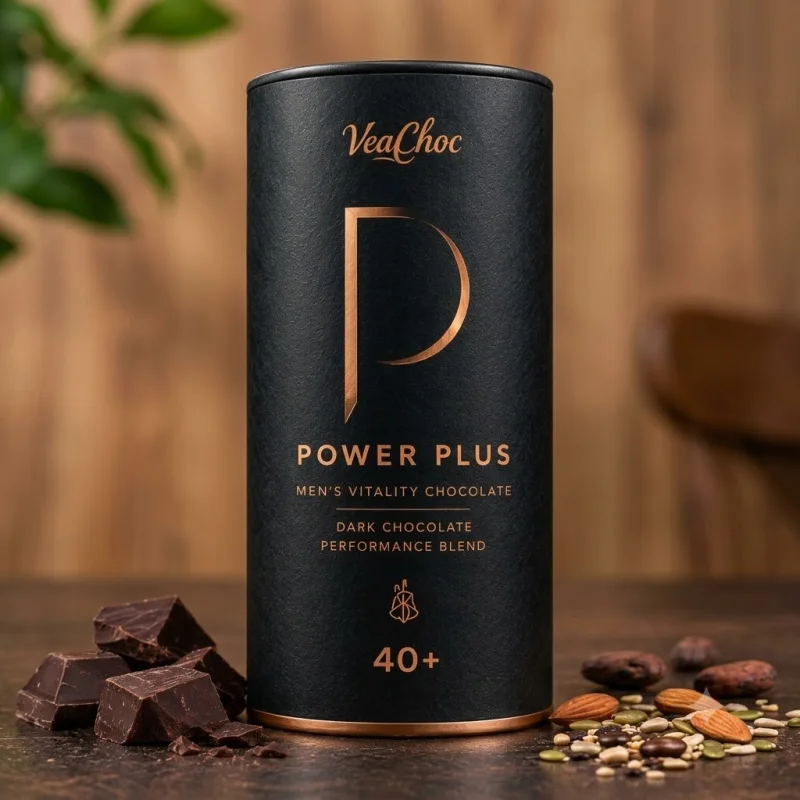 VeaChoc PowerPlus Functional Superfood for Men (Shilajit, Ginseng & Super Seeds)