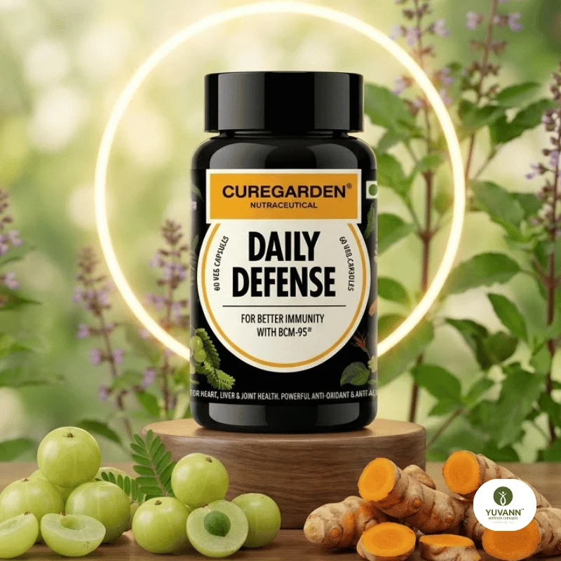Curegarden Daily Defense Curcumin Supplement (BCM-95®)