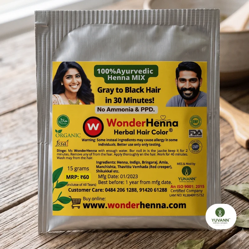 WonderHenna Herbal Hair Color®