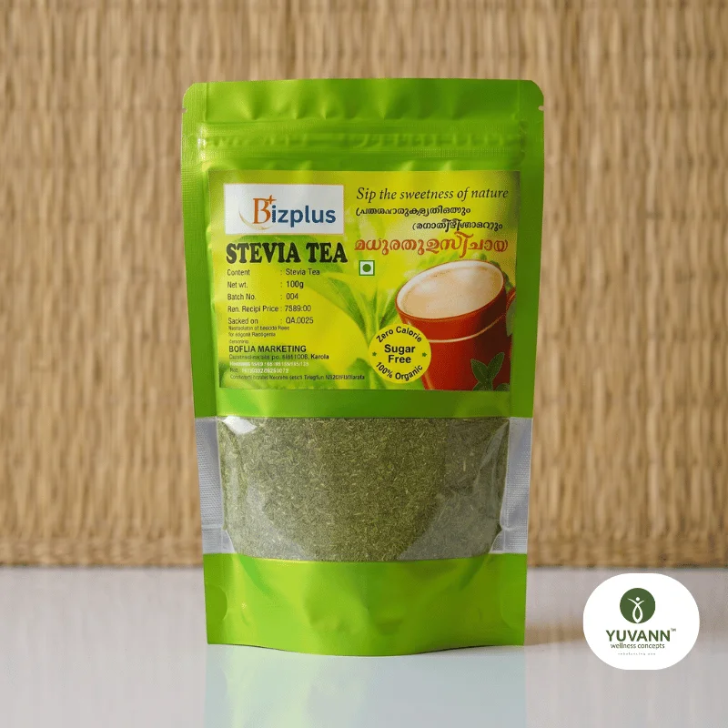 Bizplus Stevia Tea (Madhura Tulsi Tea) – 100g